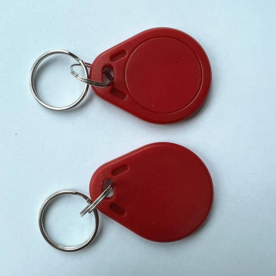 Amazon.com: YARONGTECH 13.56MHZ ISO14443A rfid Key fob - Red color